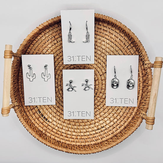 Silver Cactus Earrring’s