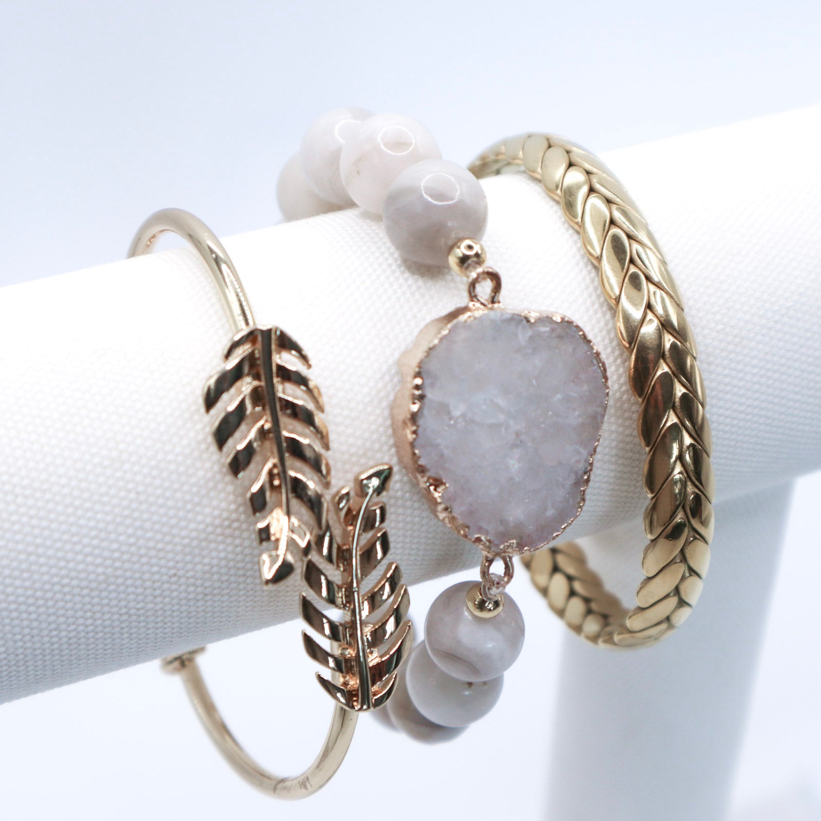 Gold Leaf Bracelet