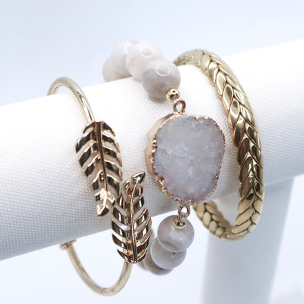 Gold Leaf Bracelet
