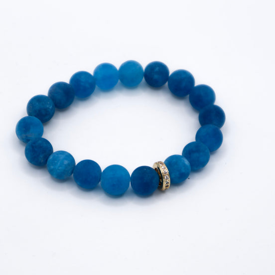 Blue Quartz Stone Bracelet