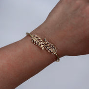 Gold Leaf Bracelet