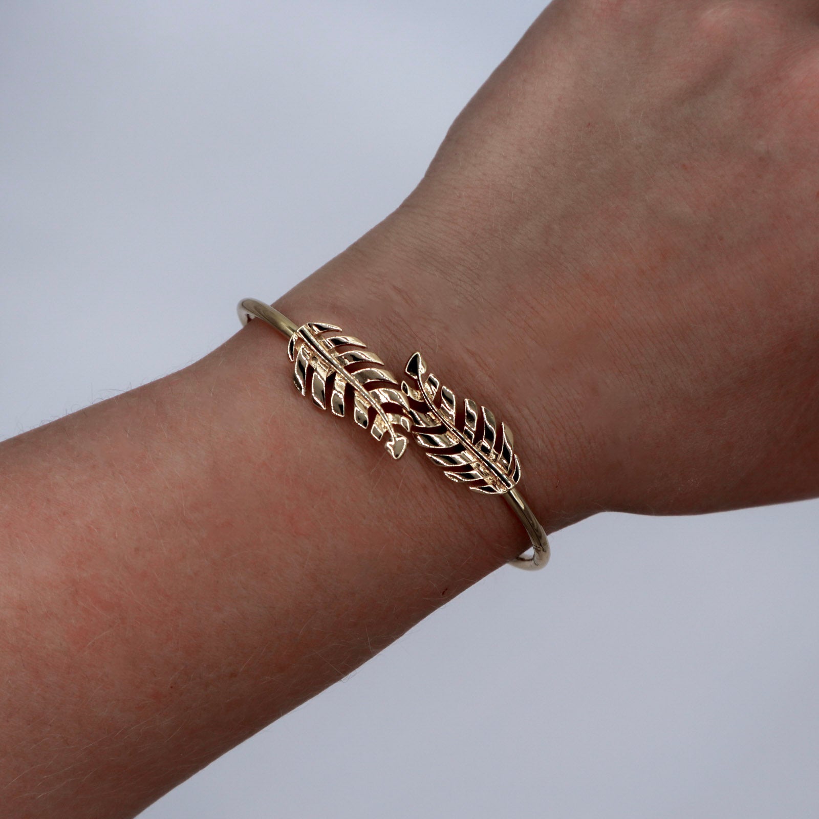 Gold Leaf Bracelet