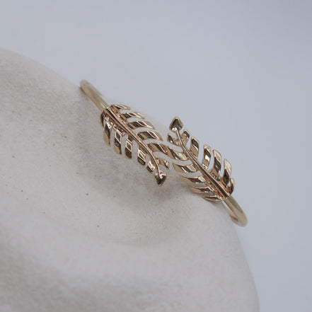 Gold Leaf Bracelet