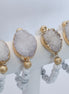 Druzy Quartz and Howlite Stone Bracelet