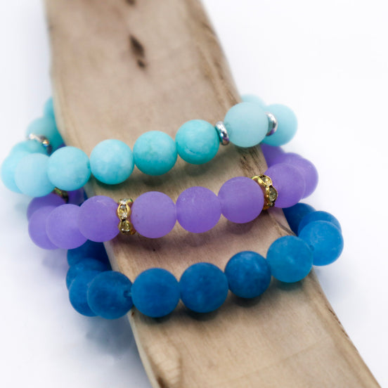 Blue Quartz Stone Bracelet