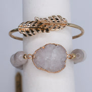 Gold Leaf Bracelet