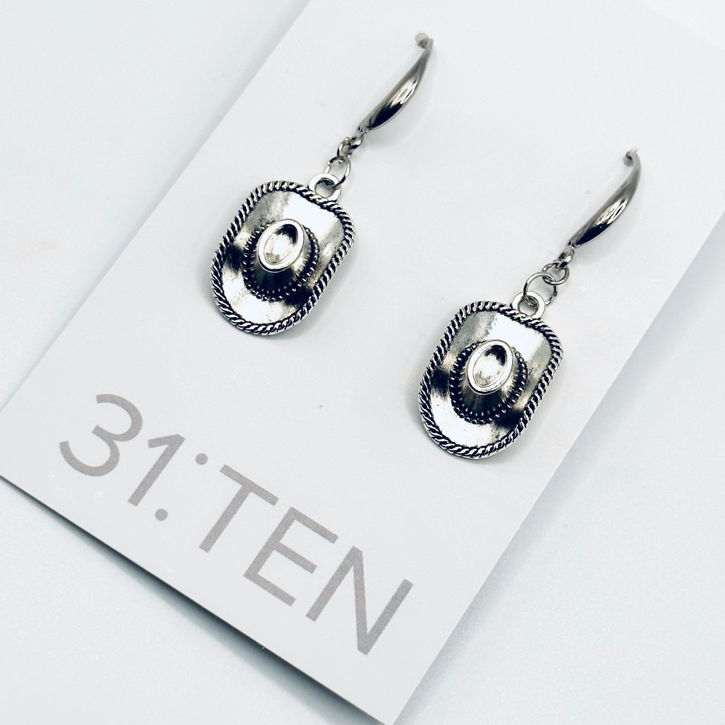 Howdy Hat Earrings
