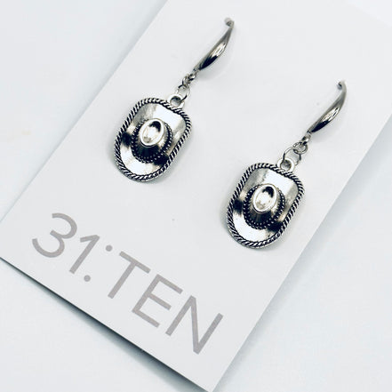 Howdy Hat Earrings